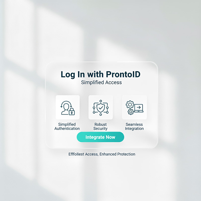 Log In with ProntoID: Secure Login